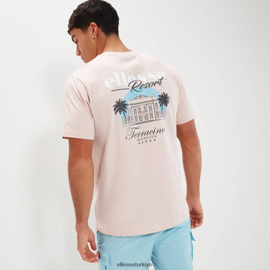 erkekler drevino tişört JDV02R337 Giyim Ellesse açık pembe