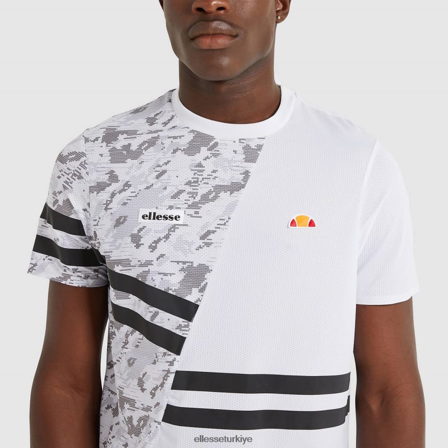 erkekler haneli tişört JDV02R485 Giyim Ellesse beyaz