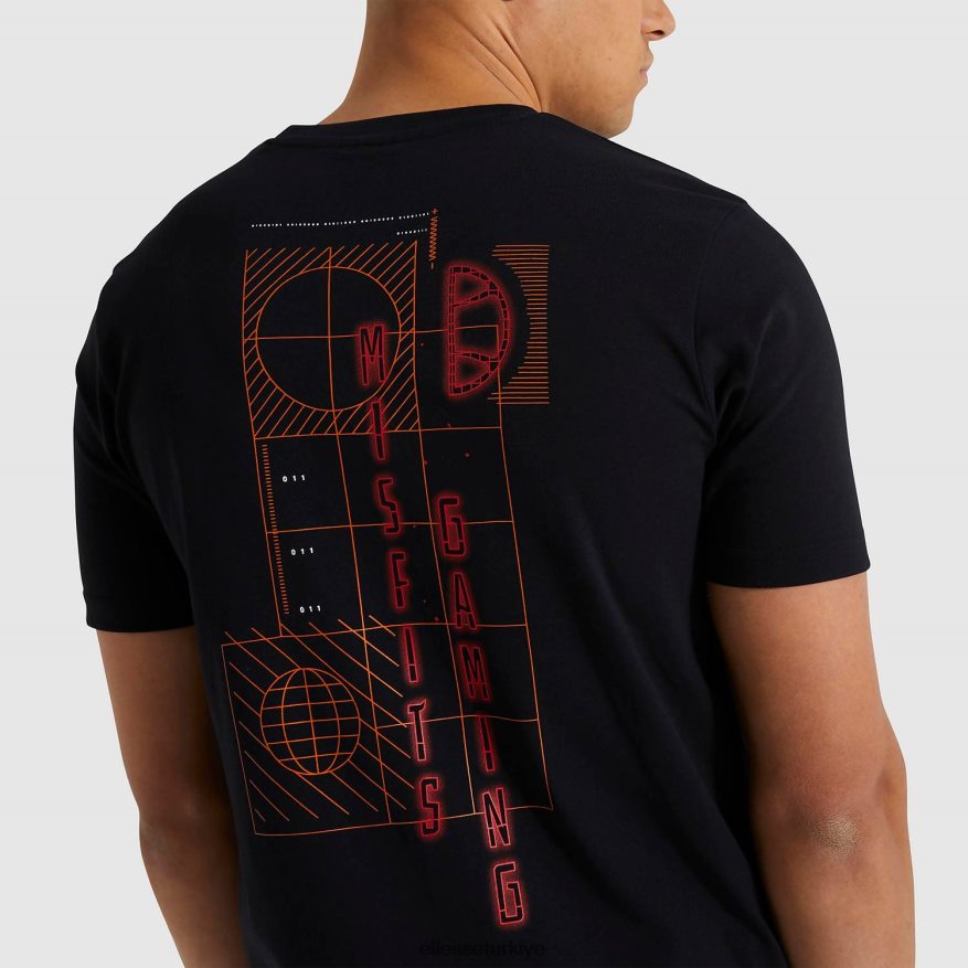 erkekler küçük tişörte uyumsuz JDV02R481 Giyim Ellesse siyah