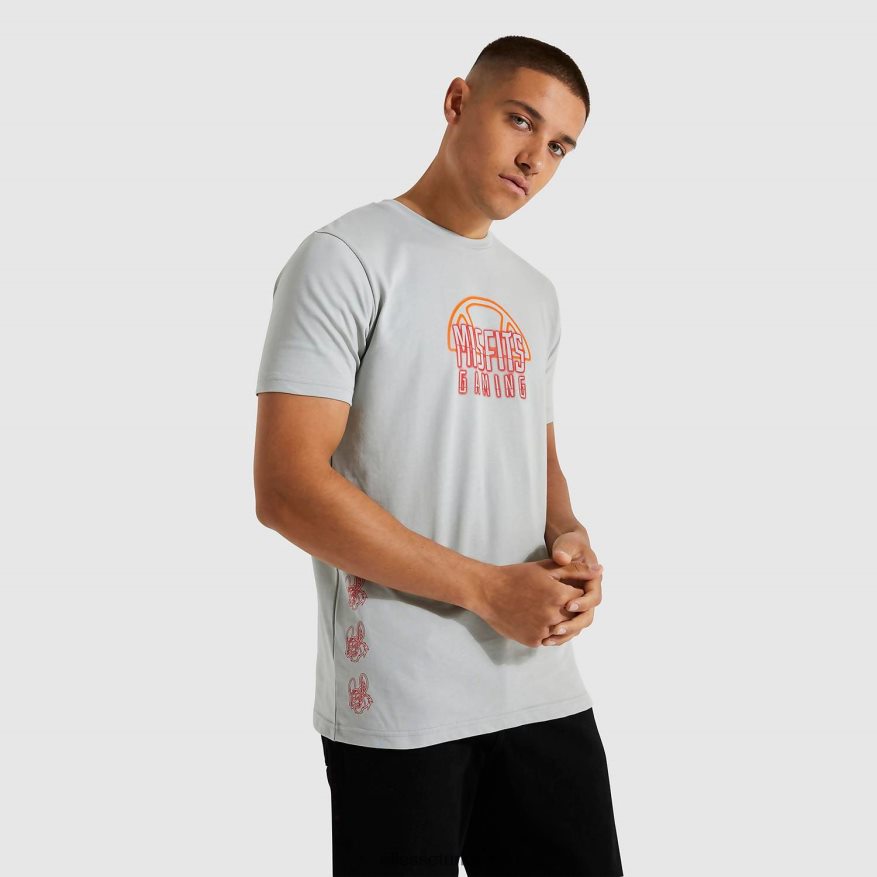 erkekler küçük tişörte uyumsuz JDV02R483 Giyim Ellesse gri