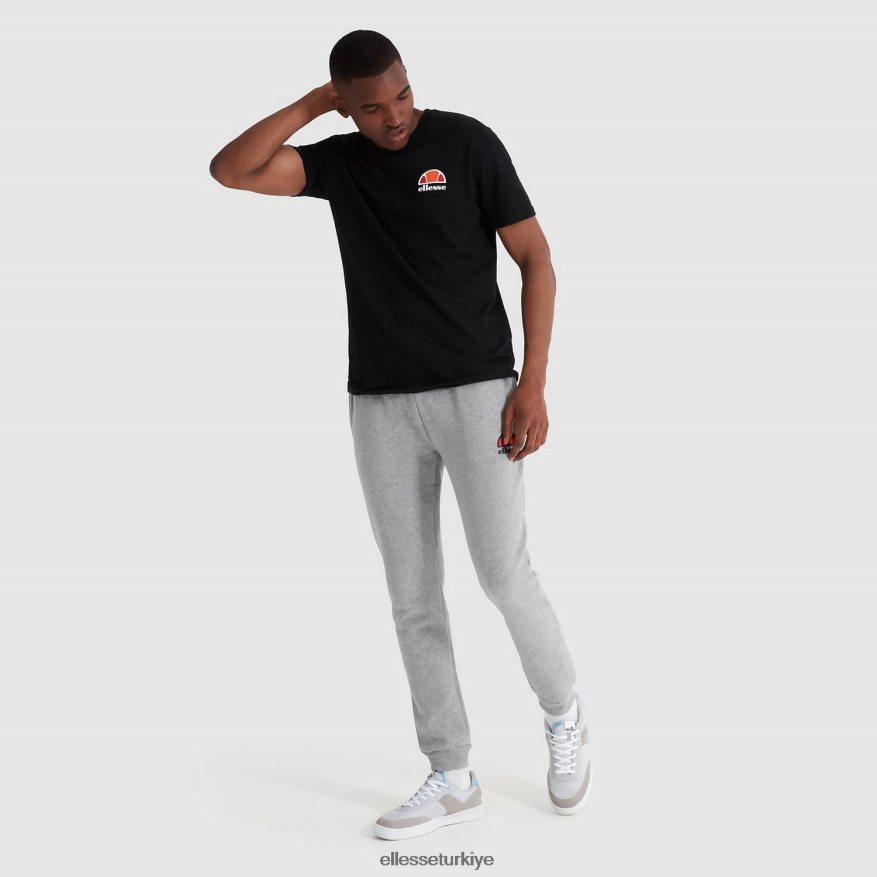 erkekler kanaletto tişört JDV02R409 Giyim Ellesse siyah