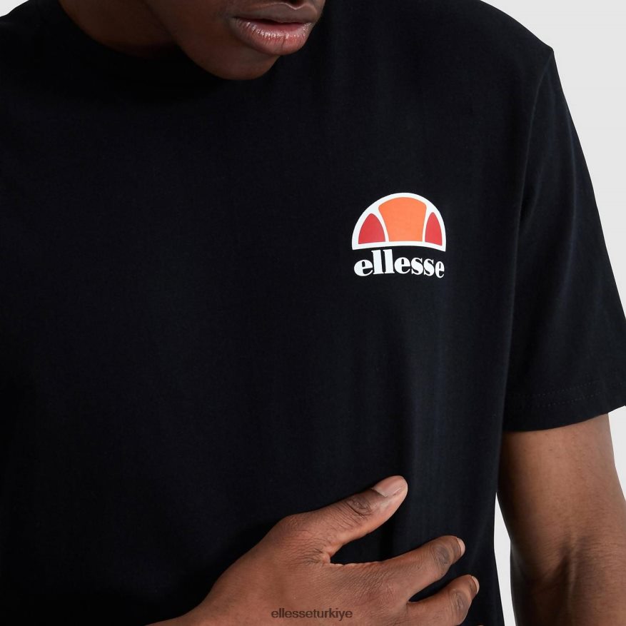 erkekler kanaletto tişört JDV02R409 Giyim Ellesse siyah