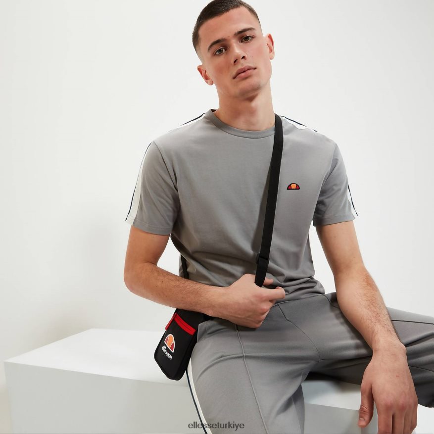 erkekler kapurso tişört JDV02R377 Giyim Ellesse gri