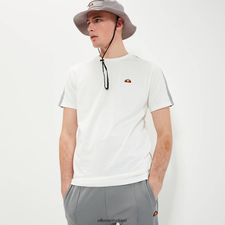 erkekler kapurso tişört JDV02R379 Giyim Ellesse Beyaz kapalı