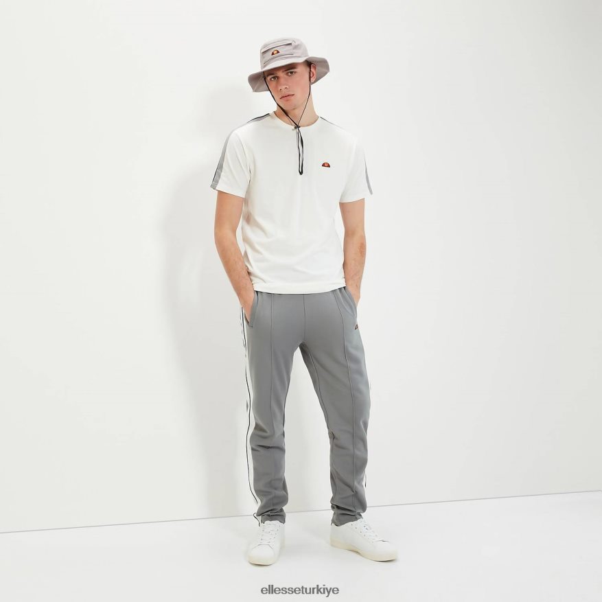 erkekler kapurso tişört JDV02R379 Giyim Ellesse Beyaz kapalı