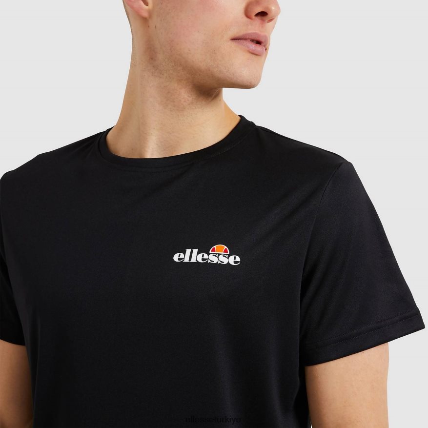 erkekler malbe tişört JDV02R406 Giyim Ellesse siyah