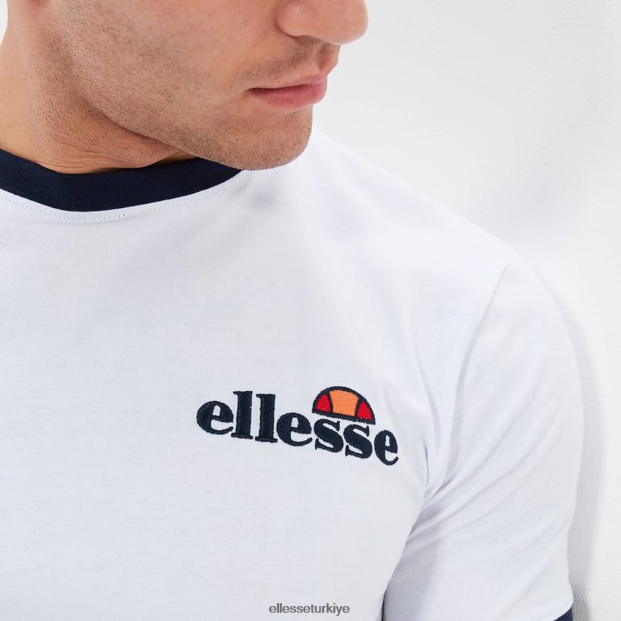 erkekler meduno tişört JDV02R397 Giyim Ellesse beyaz