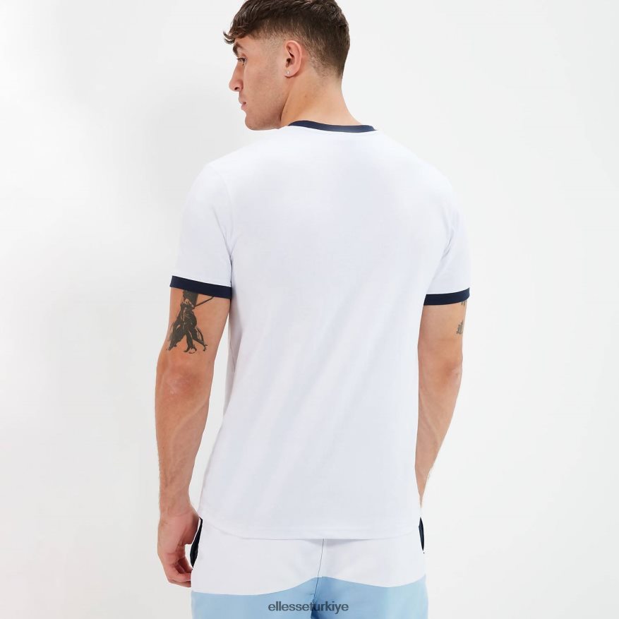 erkekler meduno tişört JDV02R397 Giyim Ellesse beyaz
