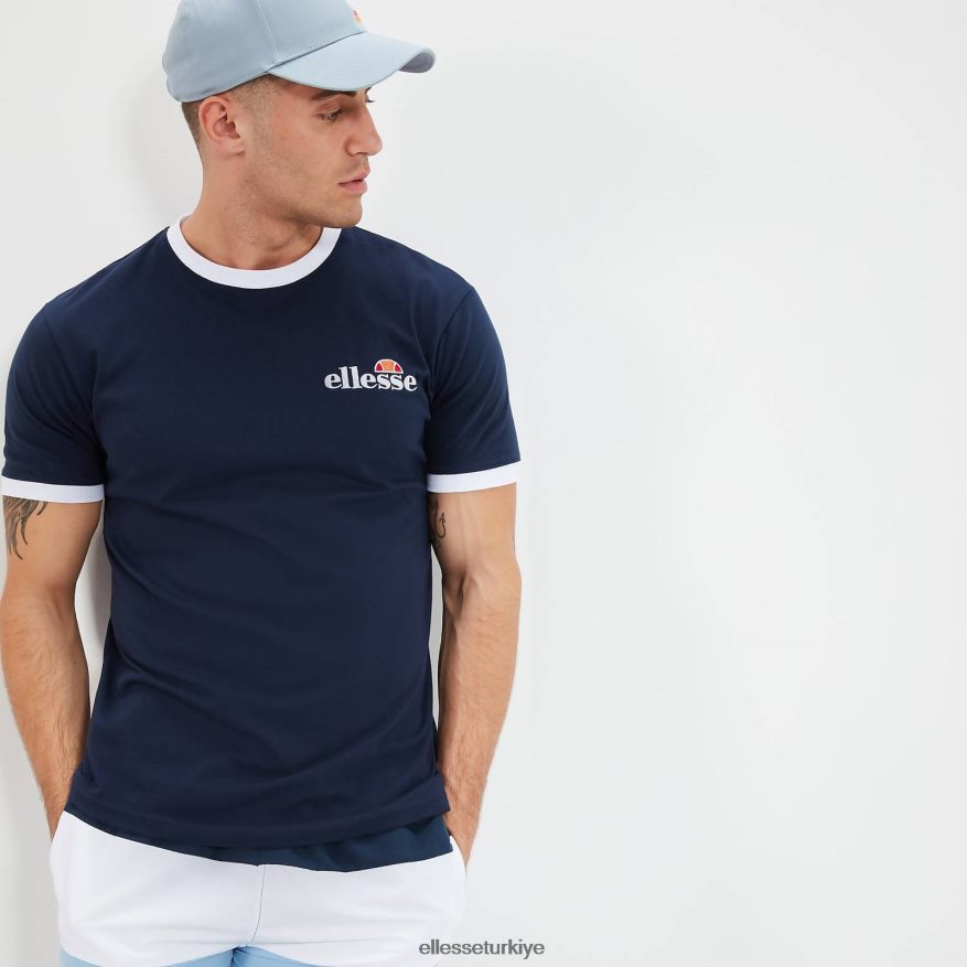 erkekler meduno tişört JDV02R398 Giyim Ellesse Donanma