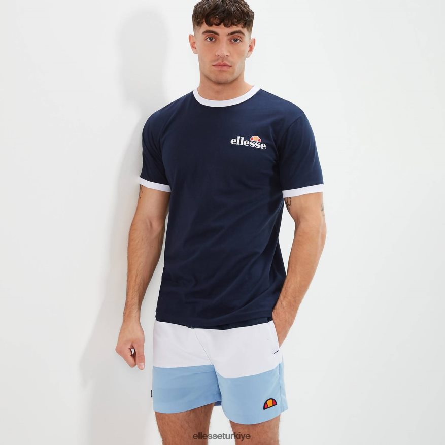 erkekler meduno tişört JDV02R398 Giyim Ellesse Donanma