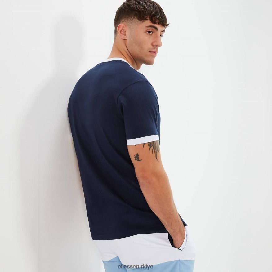 erkekler meduno tişört JDV02R398 Giyim Ellesse Donanma