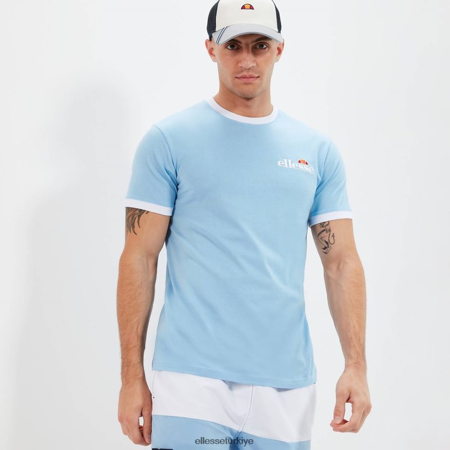erkekler meduno tişört JDV02R402 Giyim Ellesse açık mavi
