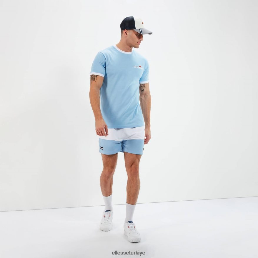 erkekler meduno tişört JDV02R402 Giyim Ellesse açık mavi
