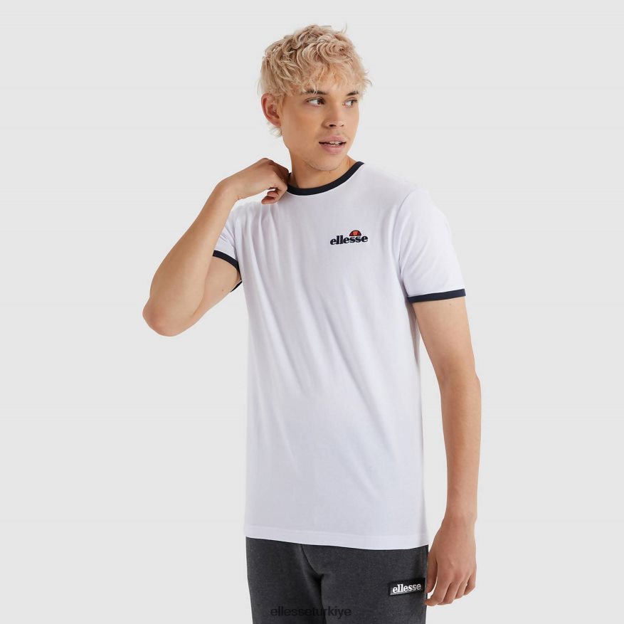erkekler meduno tişört JDV02R478 Giyim Ellesse beyaz