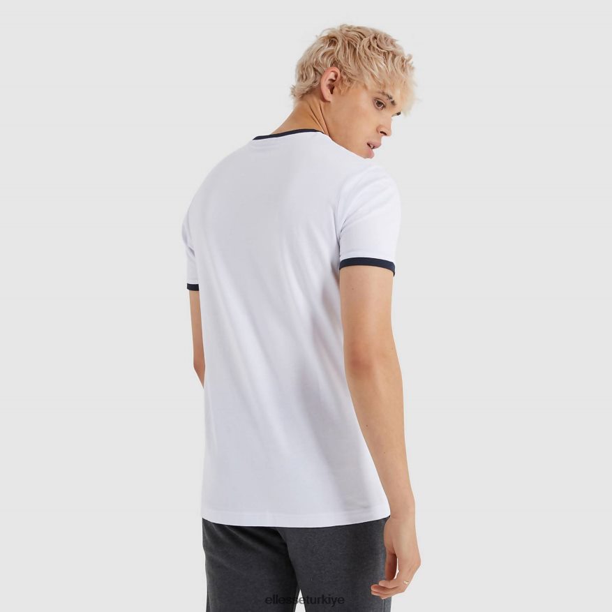 erkekler meduno tişört JDV02R478 Giyim Ellesse beyaz
