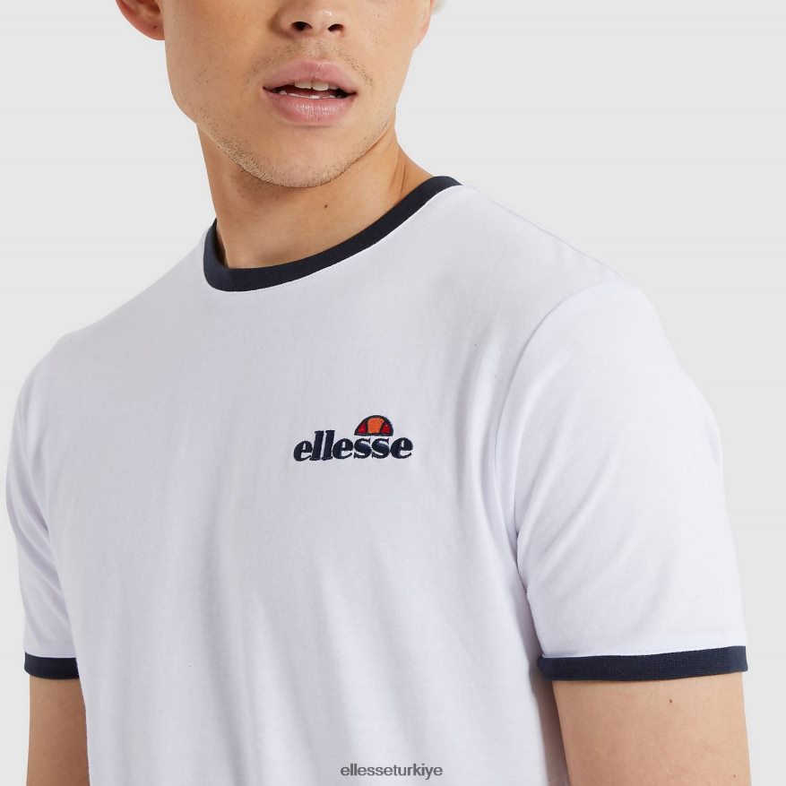 erkekler meduno tişört JDV02R478 Giyim Ellesse beyaz