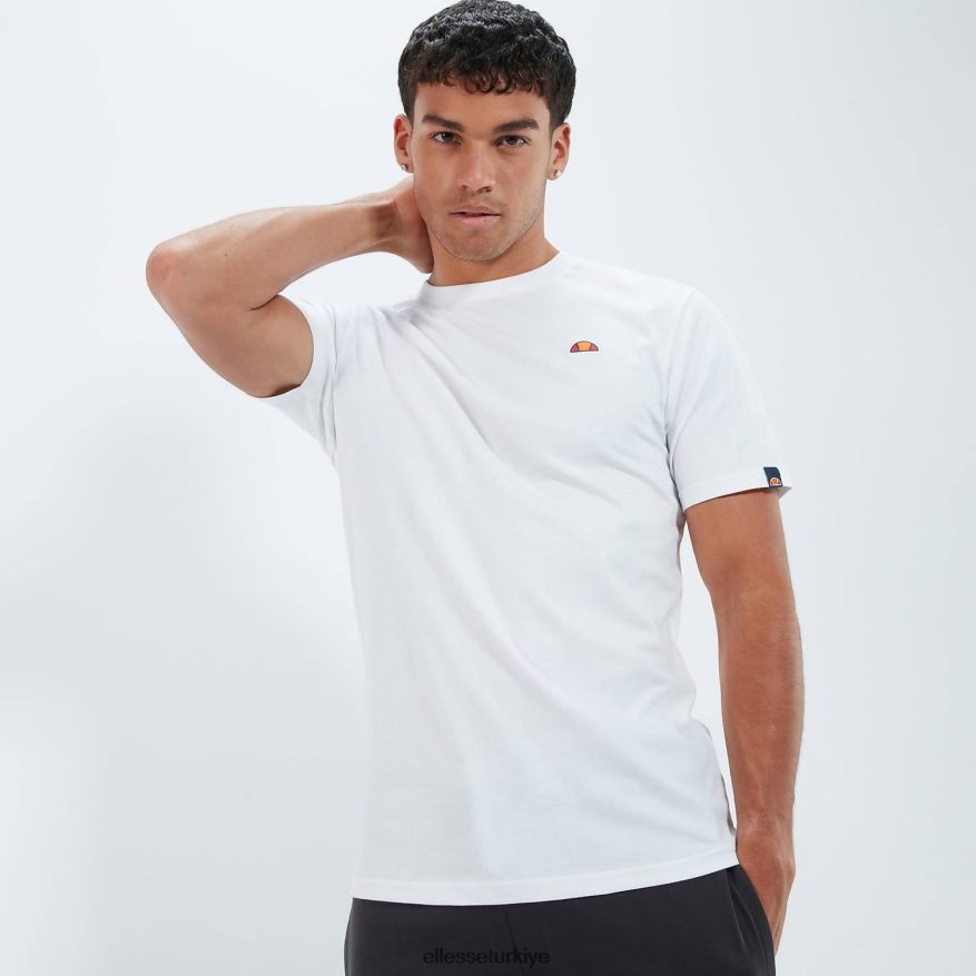 erkekler merhaba tişört JDV02R380 Giyim Ellesse Beyaz kapalı