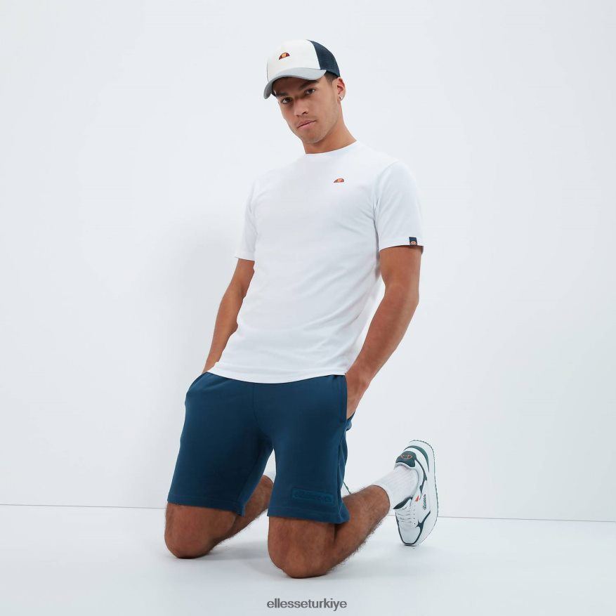 erkekler merhaba tişört JDV02R381 Giyim Ellesse beyaz