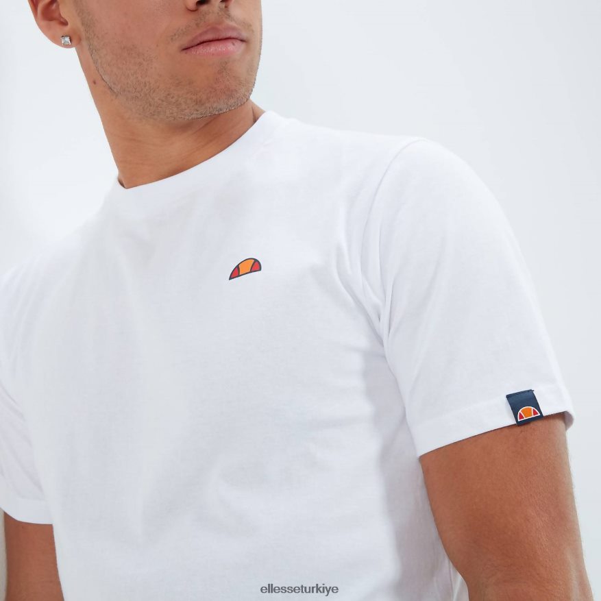 erkekler merhaba tişört JDV02R381 Giyim Ellesse beyaz
