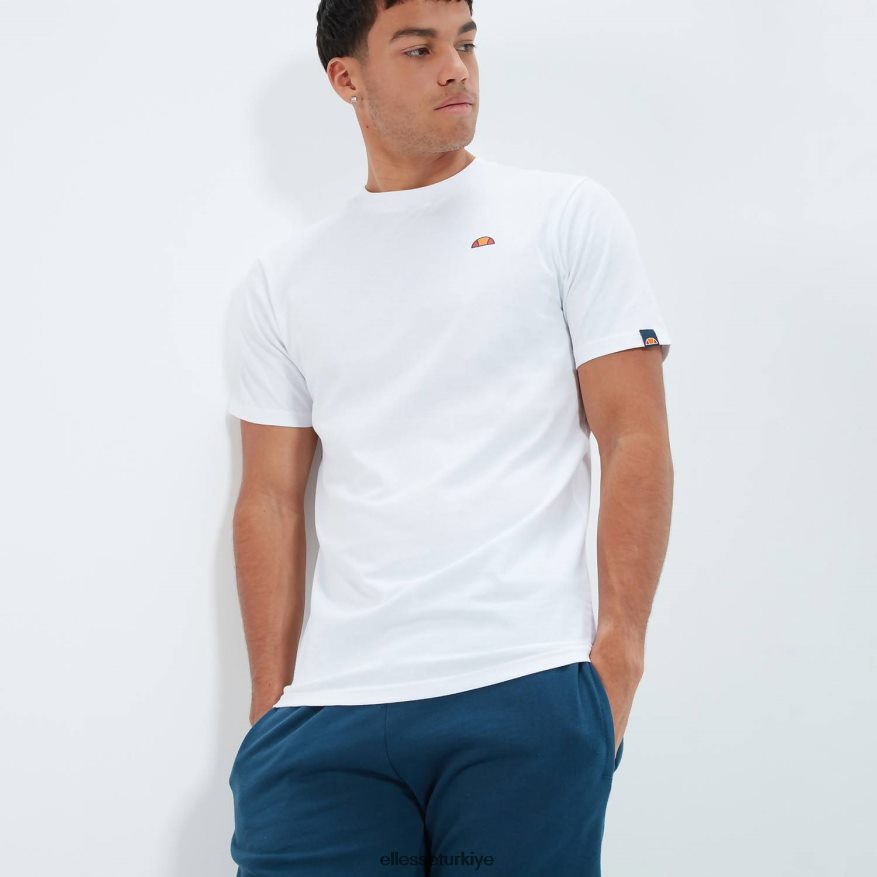 erkekler merhaba tişört JDV02R381 Giyim Ellesse beyaz