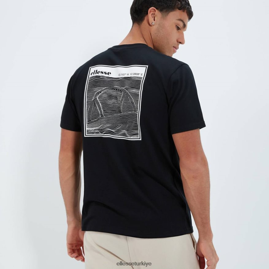 erkekler meta tişört JDV02R371 Giyim Ellesse siyah