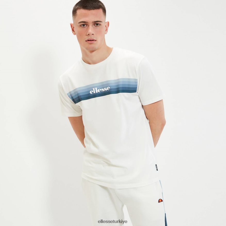 erkekler murillo tişört JDV02R404 Giyim Ellesse Beyaz kapalı