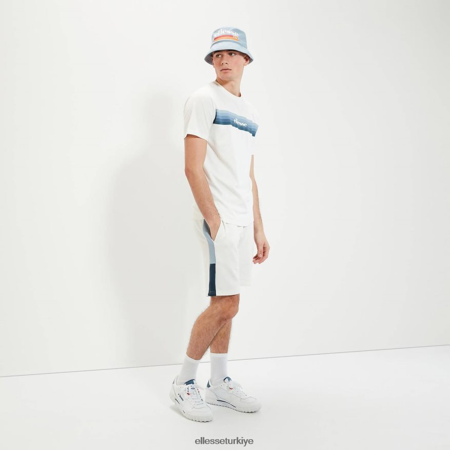 erkekler murillo tişört JDV02R404 Giyim Ellesse Beyaz kapalı