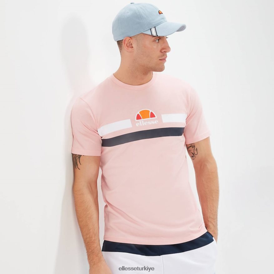 erkekler nisan tişörtü JDV02R370 Giyim Ellesse açık pembe