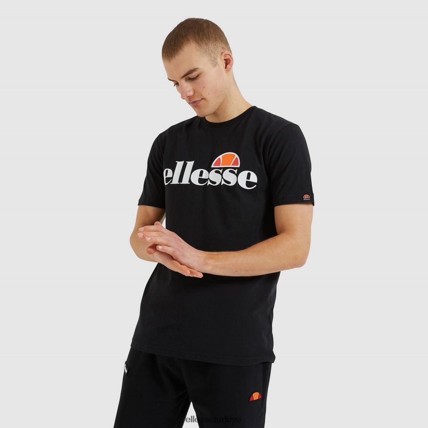 erkekler sl prado tişört JDV02R364 Giyim Ellesse siyah