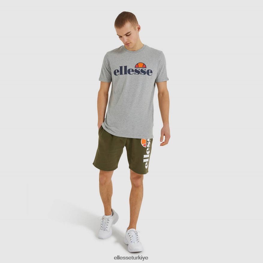 erkekler sl prado tişört JDV02R365 Giyim Ellesse gri marn