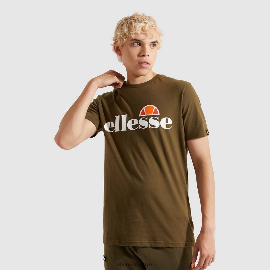 erkekler sl prado tişört JDV02R366 Giyim Ellesse haki