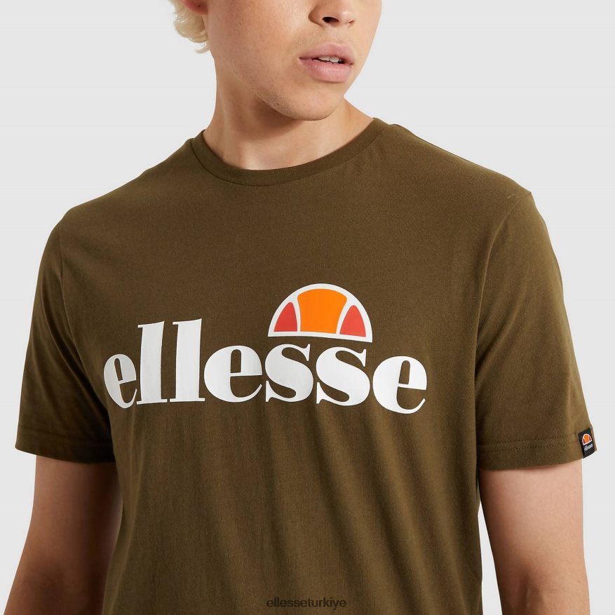 erkekler sl prado tişört JDV02R366 Giyim Ellesse haki