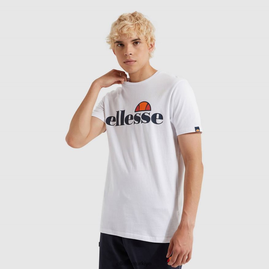 erkekler sl prado tişört JDV02R368 Giyim Ellesse beyaz