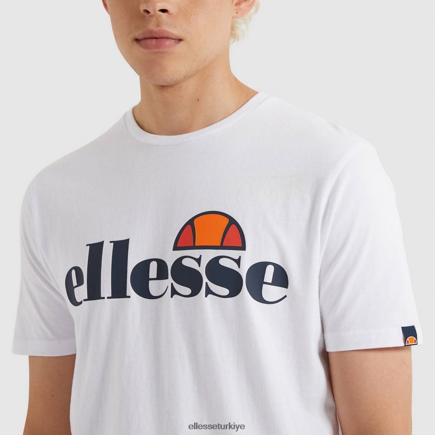 erkekler sl prado tişört JDV02R368 Giyim Ellesse beyaz