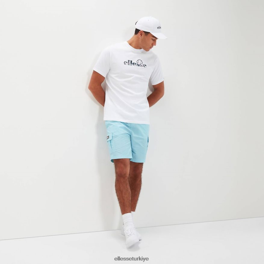 erkekler vana tişört JDV02R338 Giyim Ellesse beyaz