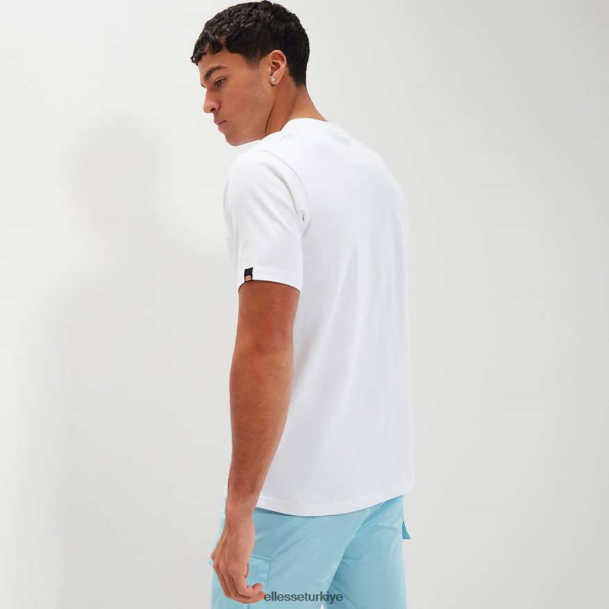 erkekler vana tişört JDV02R338 Giyim Ellesse beyaz