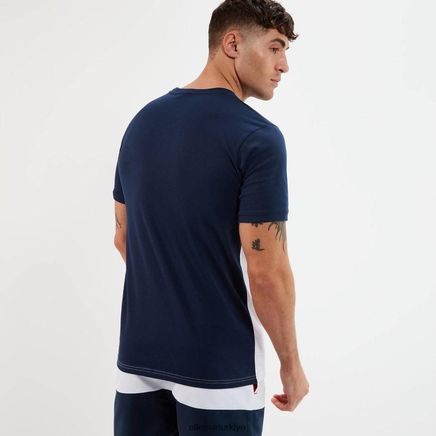 erkekler venire tişört JDV02R401 Giyim Ellesse lacivert/kırmızı/beyaz