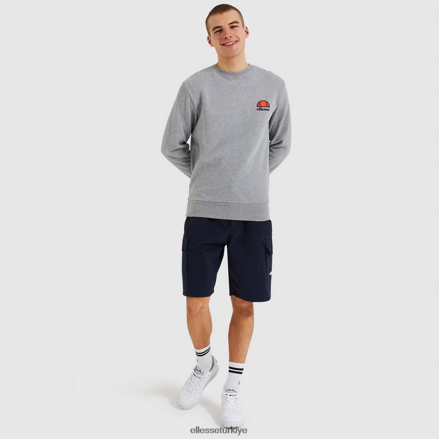 erkekler Diveria kazak JDV02R307 Giyim Ellesse gri marn