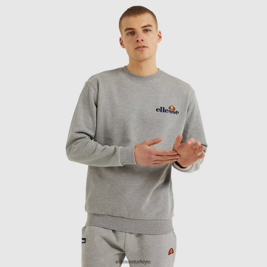 erkekler fierro kazak JDV02R312 Giyim Ellesse gri