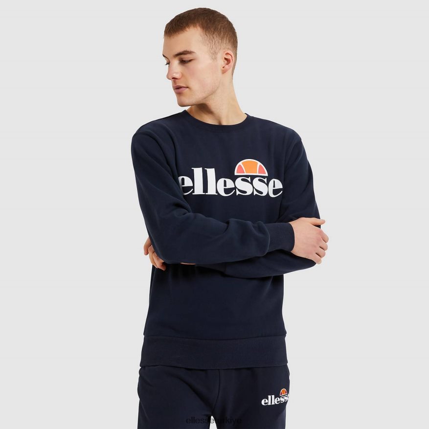 erkekler sl succiso sweatshirt JDV02R294 Giyim Ellesse Donanma