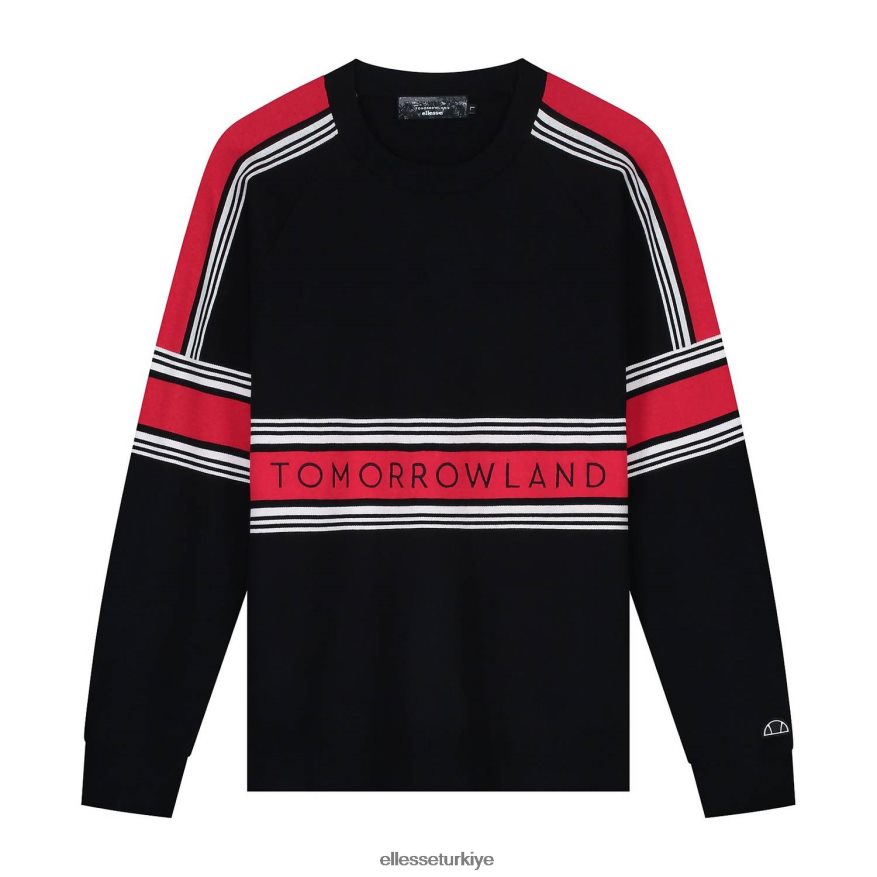 erkekler yarınland örgü kazak JDV02R301 Giyim Ellesse siyah
