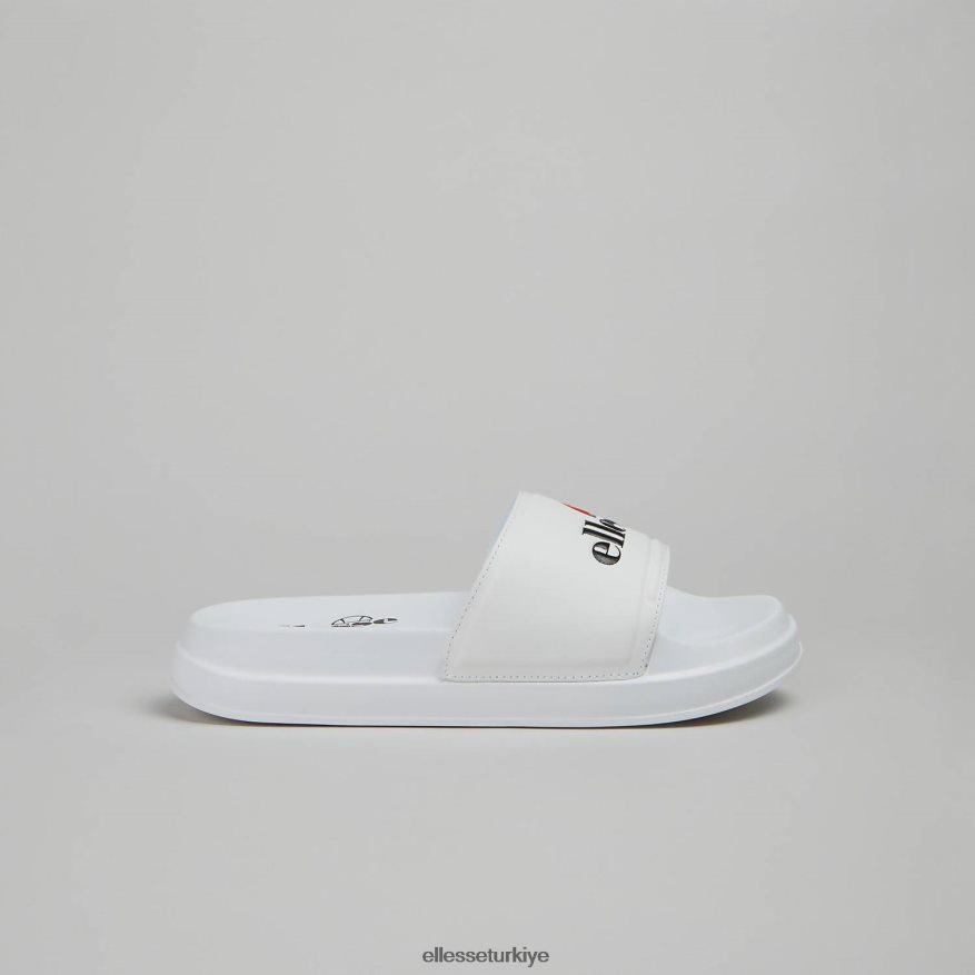kadınlar filippalta kaydırağı JDV02R540 ayakkabı Ellesse beyaz