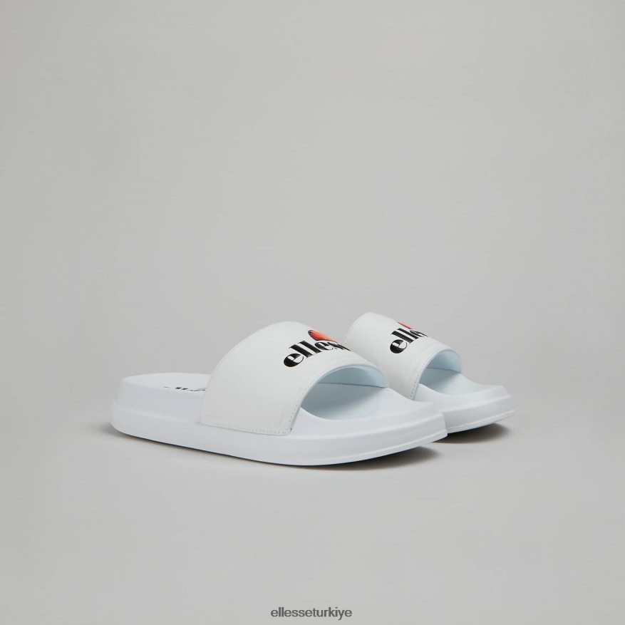kadınlar filippalta kaydırağı JDV02R540 ayakkabı Ellesse beyaz