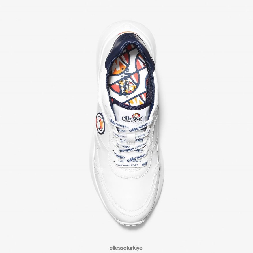 kadınlar mk monroe antrenörü JDV02R543 ayakkabı Ellesse beyaz