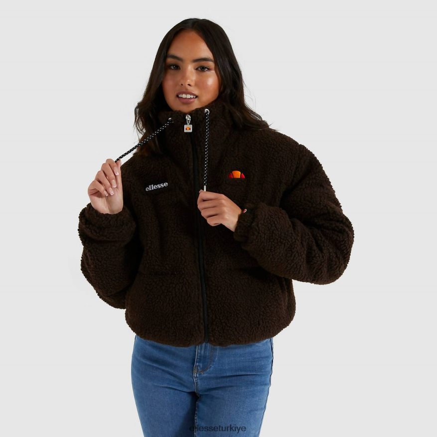 kadınlar mollis dolgulu ceket JDV02R165 Giyim Ellesse kahverengi