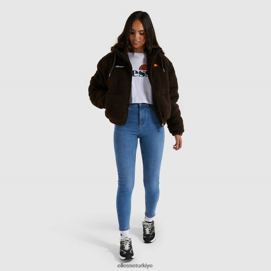 kadınlar mollis dolgulu ceket JDV02R165 Giyim Ellesse kahverengi