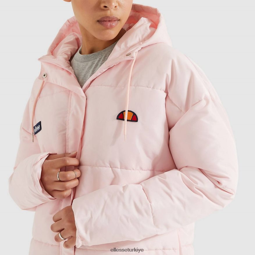 kadınlar pejo dolgulu ceket JDV02R7 Giyim Ellesse açık pembe