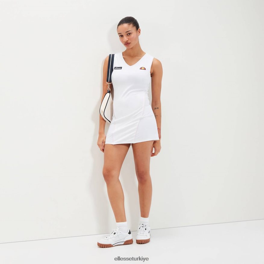 kadınlar ranaldi elbise JDV02R99 Giyim Ellesse beyaz