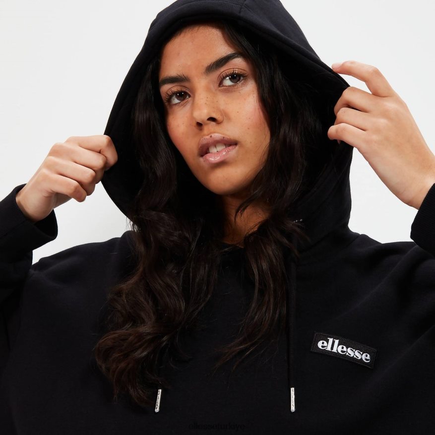 kadınlar halo kırpma kapüşonlu JDV02R21 Giyim Ellesse siyah