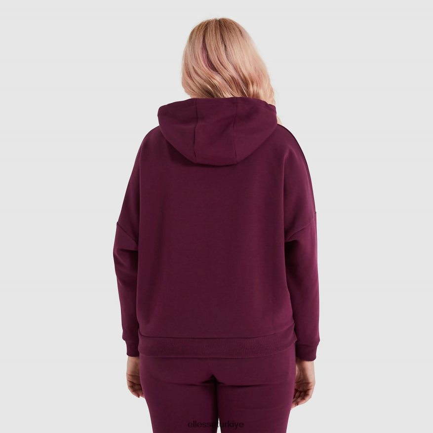 kadınlar semprevisa kapüşonlu JDV02R175 Giyim Ellesse koyu mor